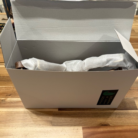 Dooney & Bourke Tan Leather Shoulder Bag - Picture 5 of 7